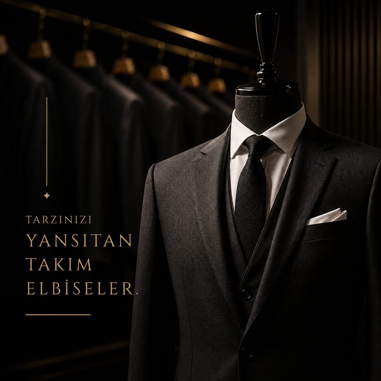 Takım elbise görünümü